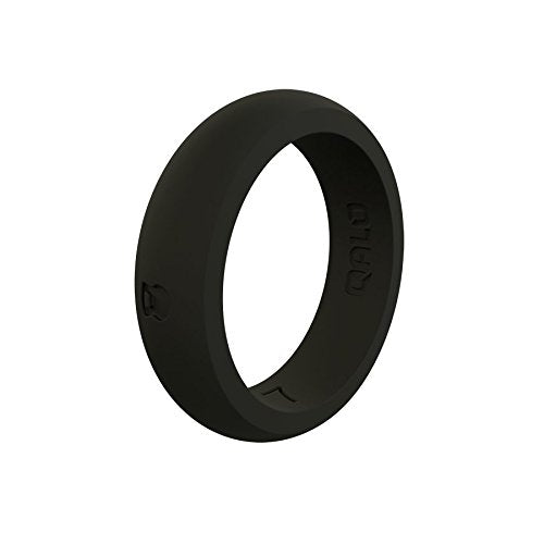 Women's Black Classic Athletics Silicone Ring Size 09