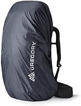 Gregory 80L-110L Waterproof Raincover for Backpacking/Hiking Bags, Obsidian Black