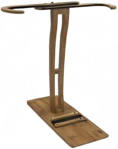 COR Surf Bamboo Surfboard Stand | Premium Standing Rack to Display Your Board