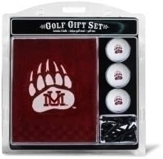 Team Golf NCAA Unisex Embroidered Golf Towel, 3 Golf Ball, and Golf Tee Set