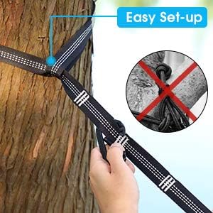 G4Free Large Camping Hammock with Mosquito Net and Rain Fly- 2 Person Portable Hammock with Bug Net and Tent Tarp for Outdoor Hiking Camping Backpacking Travel
