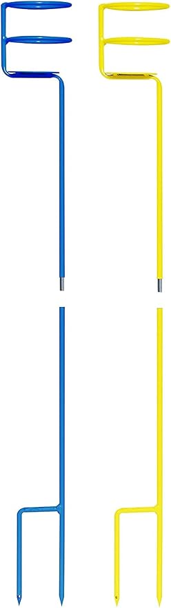 Decko, 2-Pack(30254), Yellow and Blue