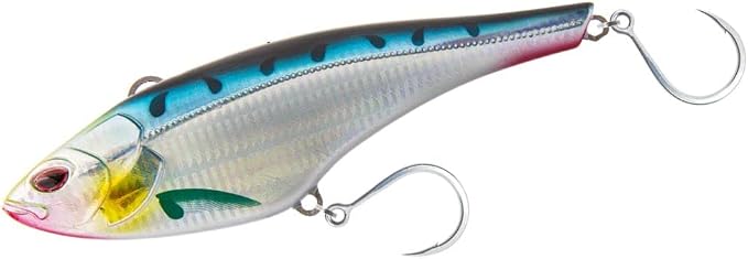 Nomad Design Chug Norris 6” (150mm) Topwater Floating Popper Fishing Lure with BKK Hooks & Durable Diamond Armour, for Bluefin & Yellowfin Tuna, Cubera Snapper, & Roosterfish