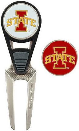 Team Effort Collegiate CVX Ball Mark Repair Tool & 2 Ball Markers