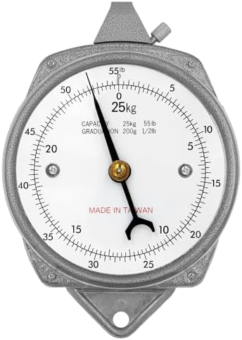 Zenport Accuzen Hanging Mechanical Dial Scale, 50-Pound