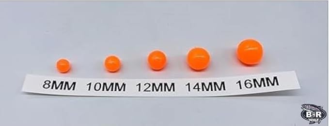 BnR Tackle Soft Beads Pro Pack Clack/Sandy (Fishing Tackle)