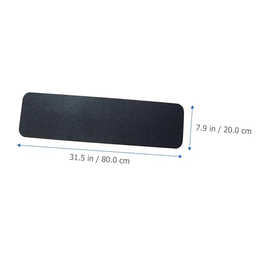 DECHOUS 5pcs Slip Sandpaper Skateboard Grip Tape Sheets Longboard Grip Tape Sticker