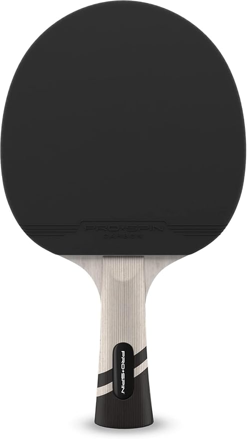 PRO-SPIN Ping Pong Paddles – ITTF Approved Professional Table Tennis Rackets with Carbon Fiber for Superior Control | 7-Ply Blade, Premium Rubber, 2.0mm Sponge