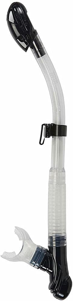 SHERWOOD SCUBA Super Dry Snorkel with Splash Guard and Sealing Valve: Tiga Snorkel