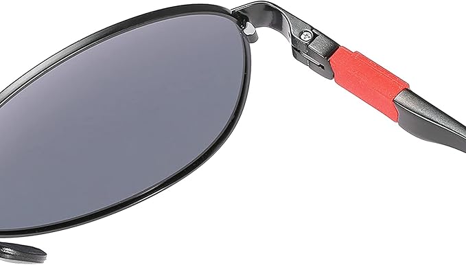 COTIA Men's Pilot Full Reading Sunglasses Square Aluminum Magnesium Frame Outdoor Sports Presbyopic Sun Glasses