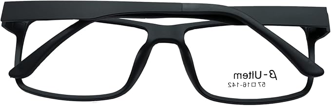 Circleperson Clip on Sunglasses for Men Magnetic glasses 2 in 1 Polarized Big Size 57-16-142