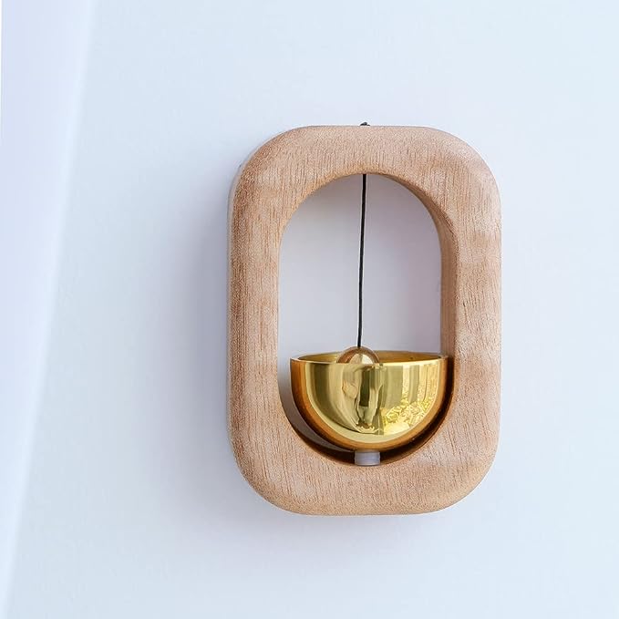 Shopkeepers Bell for Door Opening - Magnetic Attached Doorbell Chime for Business - Unique Office Ornaments and Hanging Decoration for Entrance, Fridge Sticker and Barn Door - Creative Present
