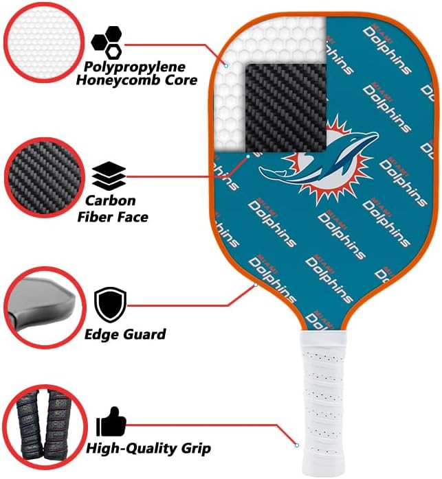 Parrot Paddles NFL Dallas Cowboys Sport Pickleball Paddle