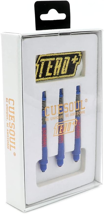 CUESOUL TERO Plus Double Direction Telescopic and Rotating Dart Flights System-AK7P Dart Shaft