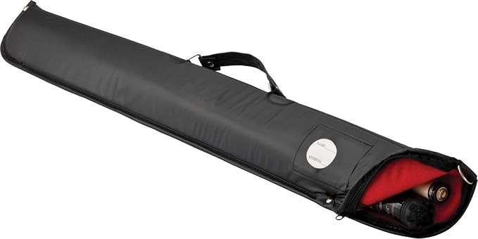 Viper Elite Series Black Unwrapped Cue and Casemaster Cono Case