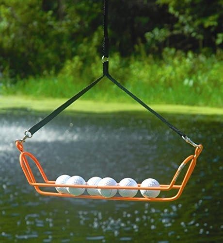 Search 'N Rescue Stretcher Golf Ball Retriever, Orange/Black, 35-Feet