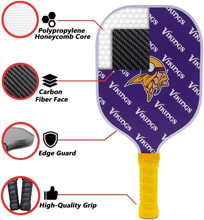 Parrot Paddles NFL Pittsburgh Steelers Sport Pickleball Paddle