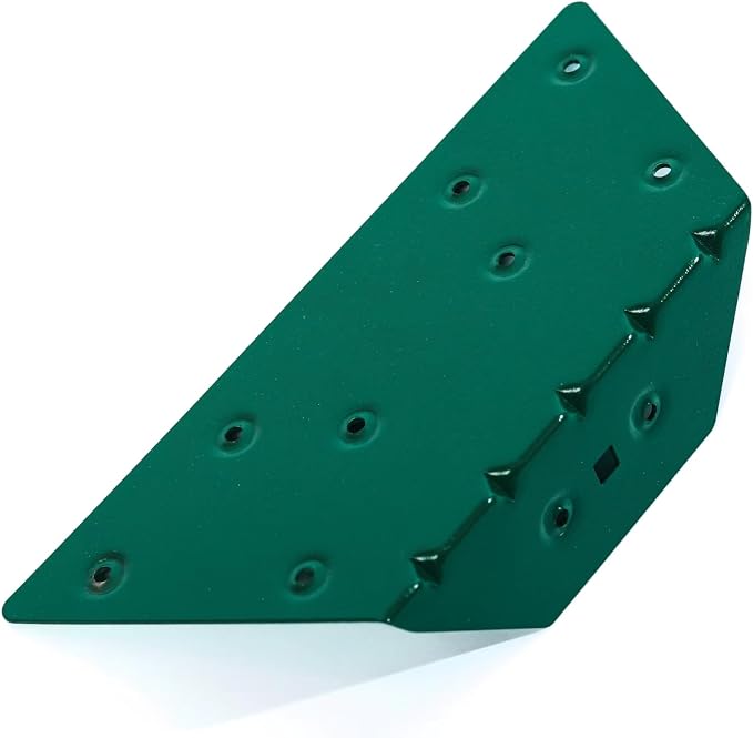 4 Pcs EZ Frame Brackets Accessories, A-Frame Brackets for Wooden Swing Set Beam, High Strength Support Fitting, Green