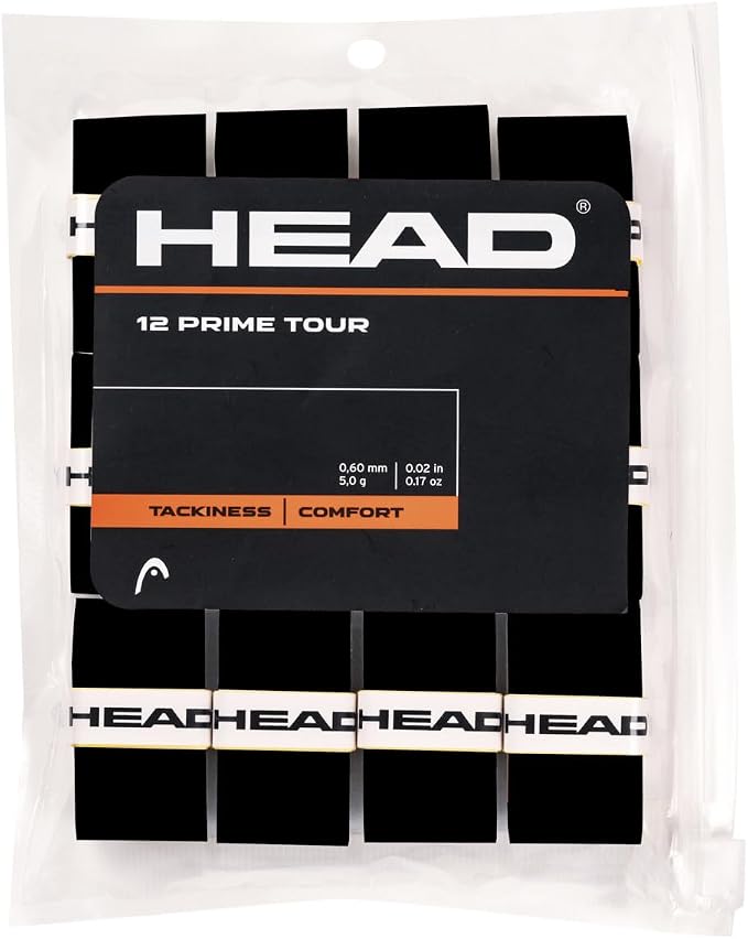 Head Prime Tour Overgrip 12 Pack - Choice of Color
