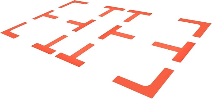 Court Lines Marker Kit Throw Down Markers Create Your Own Mini Pickleball Tennis Court