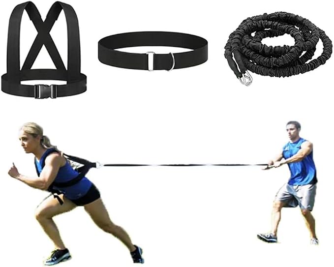 Resistance Explosive Training Rope Force Improve Power, Agility, Strength Track and Field Football Basketball Volleyball Multi-Directional Physical Equipment