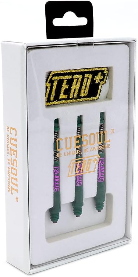 CUESOUL TERO Plus Double Direction Telescopic and Rotating Dart Flights System-AK7P Dart Shaft