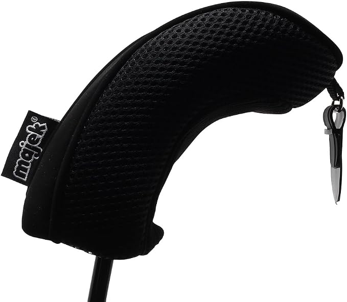 Black All Hybrid Headcover Set 4 5 6 7 8 9 Pw Golf Club Covers Head Cover Neoprene Mesh Complete
