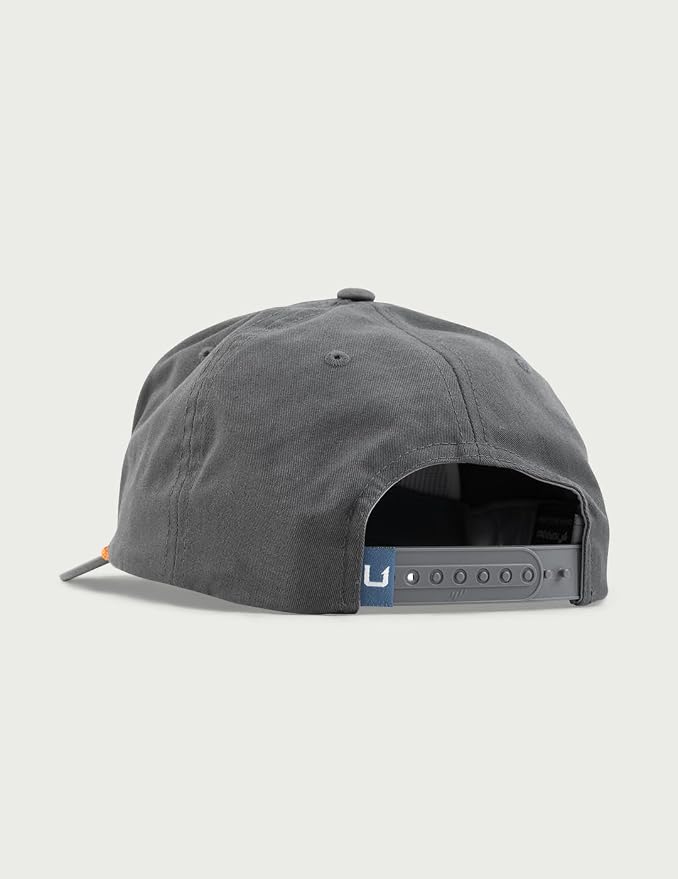 HUK Men's Mesh Trucker Snapback Hat | Anti-Glare Fishing Hat