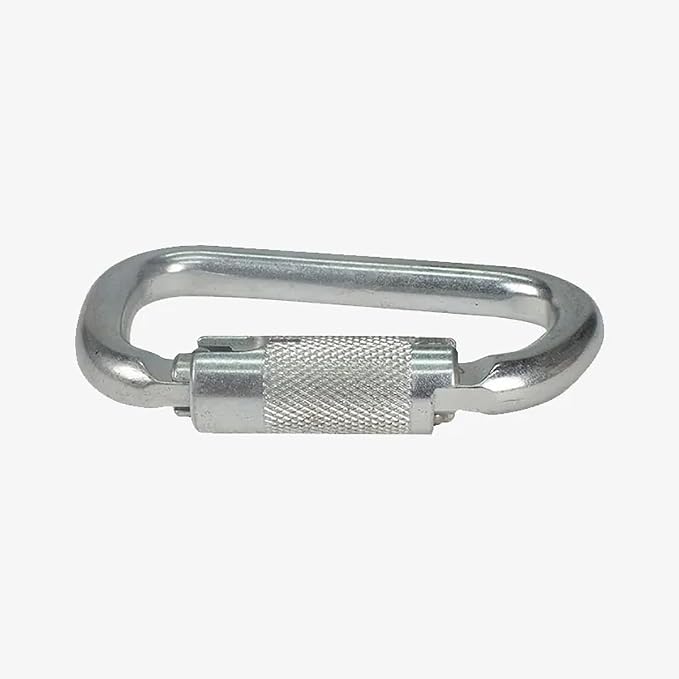 Auto Locking Carabiner Clip Heavy Duty Climbing Carabiner 45KN=10000 IBS Twist Lock Carabiner for Outdoor Climbing, Mountaineering, Rappelling, Camping, Hiking, Swing