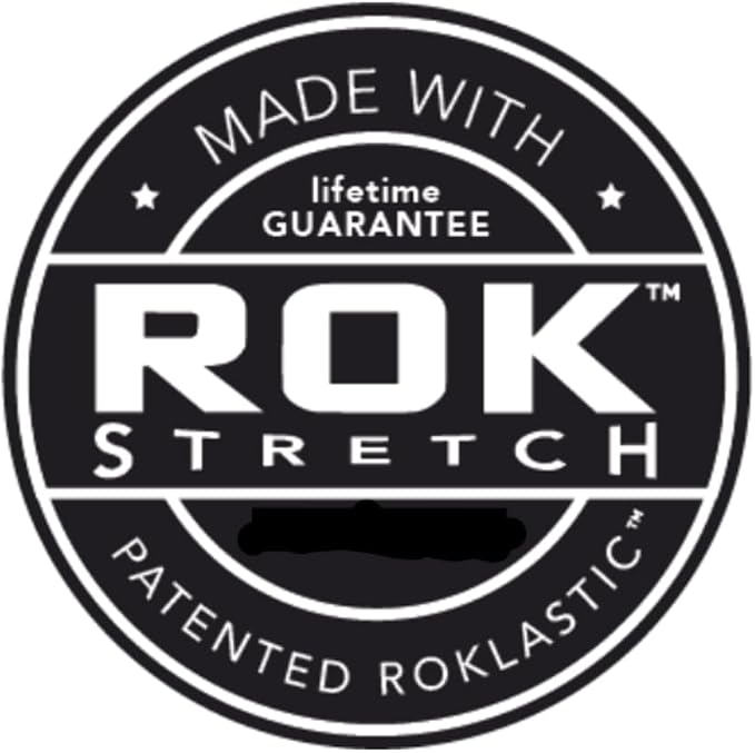 ROK Straps ROK-10025 Black 18" - 60" Motorcycle/ATV Adjustable Stretch Strap