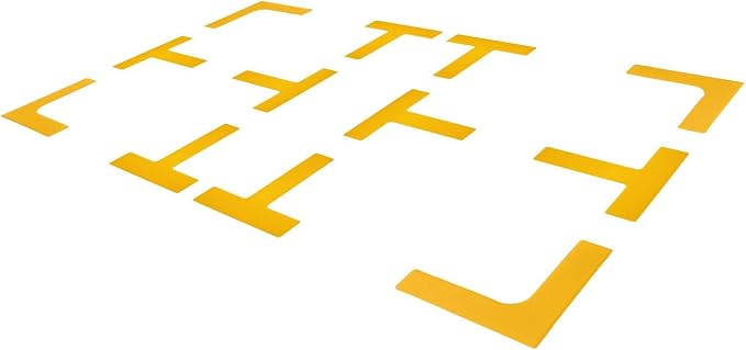 Court Lines Marker Kit Throw Down Markers Create Your Own Mini Pickleball Tennis Court