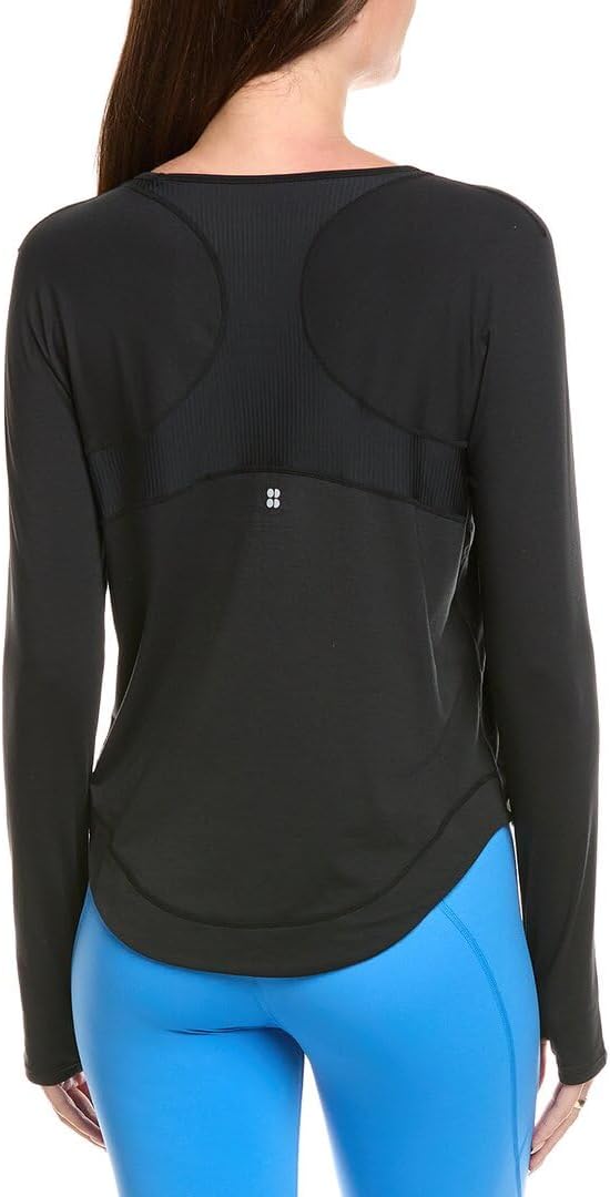 Sweaty Betty Women's Breathe Easy Crewneck Workout Long Sleeve Top