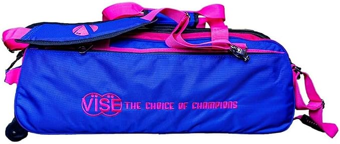 VISE Vise Clear Top 3 Ball Tote Roller Bowling Bag