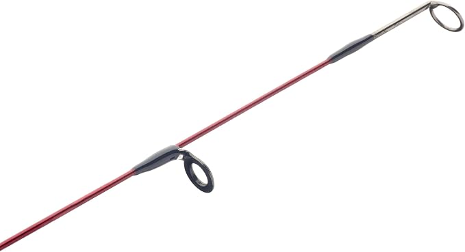 Ugly Stik 28" Carbon Ice Spinning Rod, 1 Piece Fishing Rod, Light Rod Power, 2-6 lb Line Rating, Lure Rating