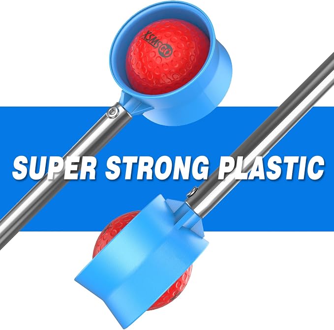 Golf Club Cleaner Bag and Telescopic Golf Ball Retriever for Water