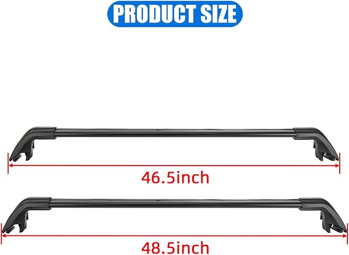 Psler Heavy Duty Roof Racks Cross Bars Compitable with Volvo XC90 2018 2019 2020 2021 2022 2023 2024 2025 with Metal Anti-Theft Lock, Aluminum Roof Rails Crossbars Anti-Theft Non-Corrosion