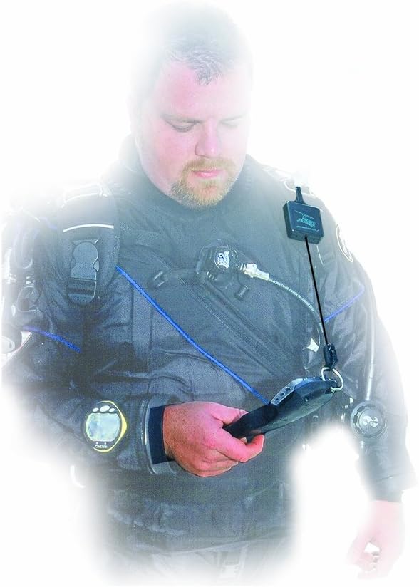 Gear Keeper Scuba Retractable Lanyard for Dive Console & Depth Gauge - Keeps Scuba Gear Secure & Accessible - Made in USA