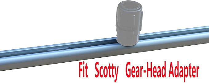 Brocraft Crappie Rod Holder System with Deck/Side Mount/Spider Rigging