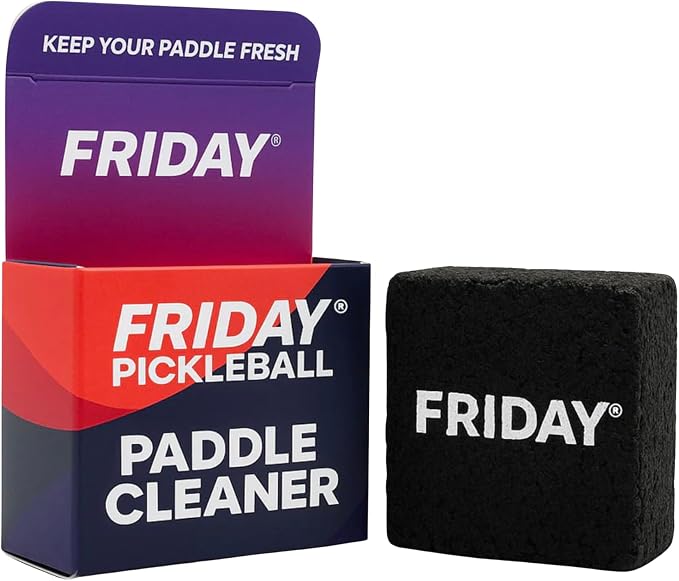 Friday Pickleball Raw Carbon Fiber Paddle Cleaner, Removes Dirt, Residue and Minor Scrapes, Pickleball Accessories (1 Eraser)