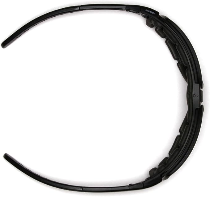 Pyramex XSG Safety Eyewear, Clear Ballistic, Gray Ballistic And Amber Ballistic Interchangeable Lenses With Black Frame