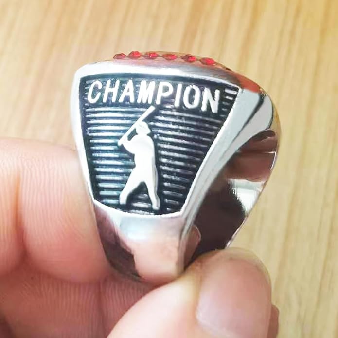 Fantasy Baseball Championship Rings League Winner Throphy Prize Champion Ring