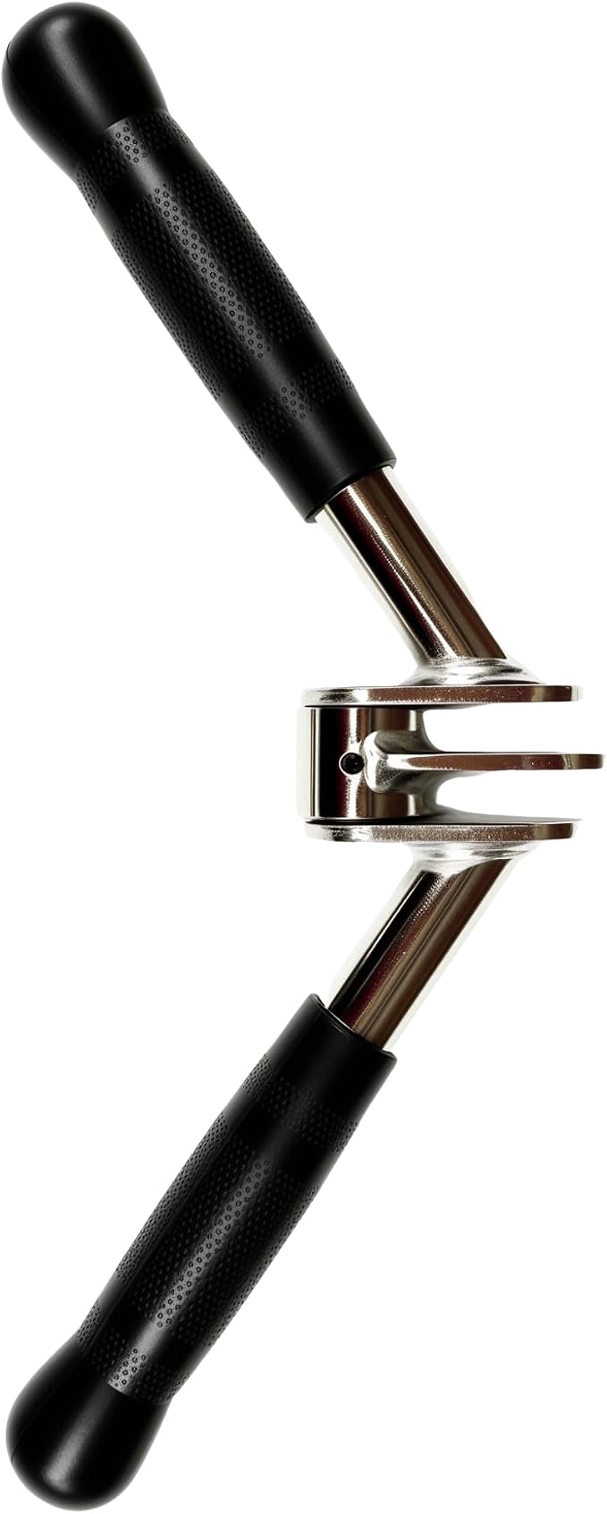 qibylift Barbell Multi-Exerciser Cable Attachment For Cable Machines, Lat Pull Down Bar Cable Machine Attachments, Tricep Press Down Bar, Revolving Straight Curl Pulldown Bar with Rotating & Rubber Handle Grips