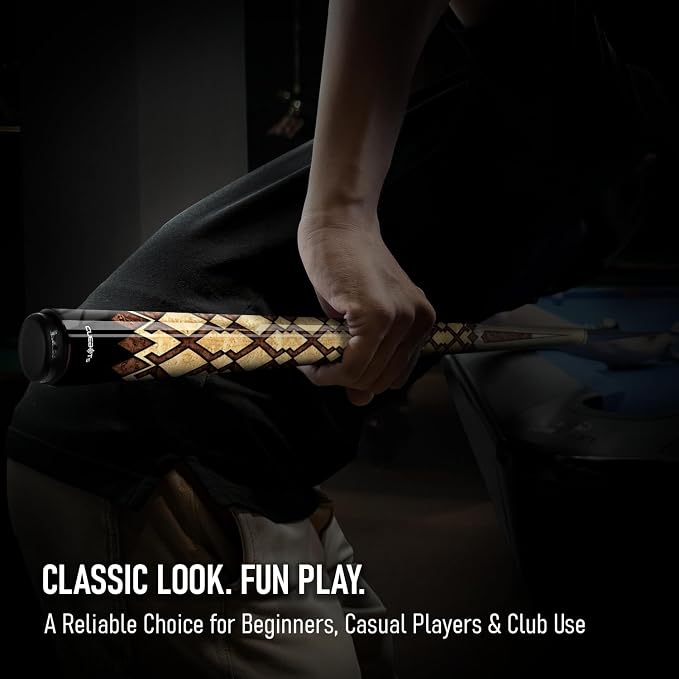 Series, Glass Fiber Pool Cue Stick, Uni-QR, 3/8-10, 5/16-18 Joint, Synthetic Leather Grip, 29" Glassfiber Shaft, 7-Layer Microfiber Tip