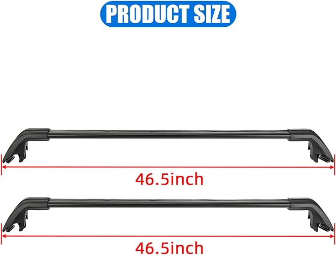 Psler Heavy Duty Roof Racks Cross Bars Compitable with Volvo XC60 2018 2019 2020 2021 2022 2023 2024 2025 with Metal Anti-Theft Lock, Aluminum Roof Rails Crossbars Anti-Theft Non-Corrosion