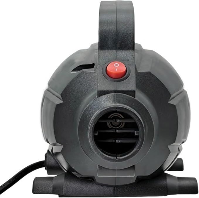 Electric Pump for Inflatables, 600W Portable Air Pump for Mattress Inflatable Gymnastics Mat, Air Track Mat, Air Bed Pump Motor, Inflator Deflator with 5 Nozzles