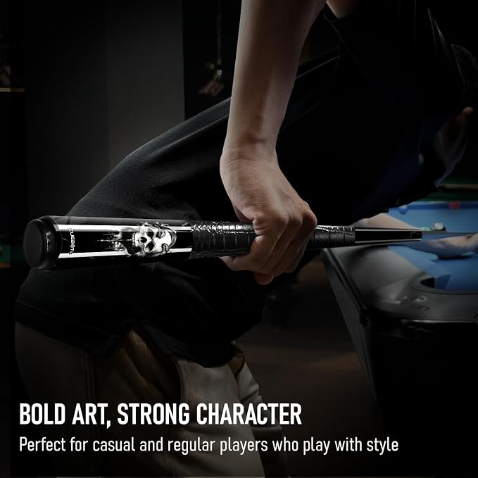 Series, Glass Fiber Pool Cue Stick, Uni-QR, 3/8-10, 5/16-18 Joint, Synthetic Leather Grip, 29" Glassfiber Shaft, 7-Layer Microfiber Tip