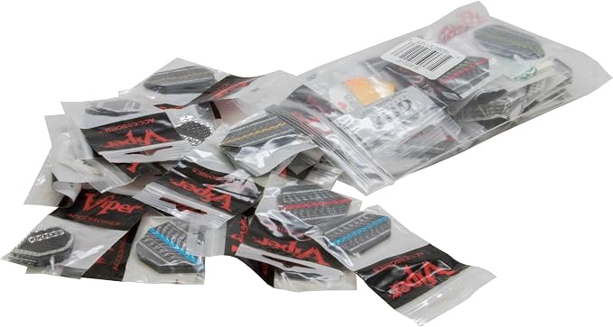 Viper Assorted Dimplex Dart Flights: 50 Sets of Flights, 150 Pieces