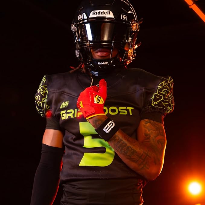 Grip Boost DNA 2.0 Football Gloves with Engineered Stick - Adult Sizes