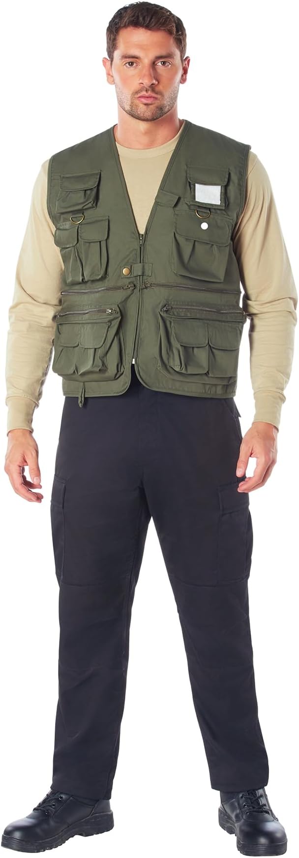Rothco Uncle Milty Travel Vest - Outdoor Fishing Camping 17 Cargo Pocket Jacket