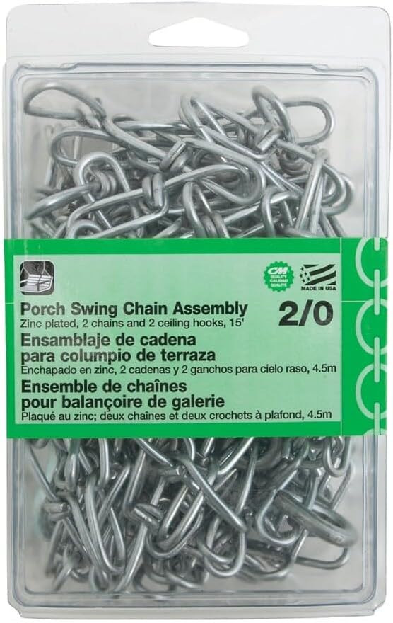Campbell Tool Chain Porch Swing Zinc Plated 1 Pr/Pk